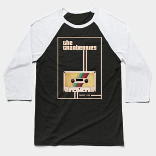 The Cranberries Music Retro Cassette Tape Baseball T-Shirt